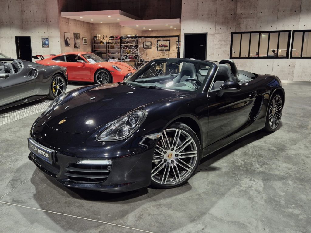 PORSCHE Boxster 2.7 981 Noir